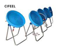 Séparateur d'or rotatif portable de haute qualité, équipement minier spiralé, concentrateur à bol bleu en plastique pour mines d'or