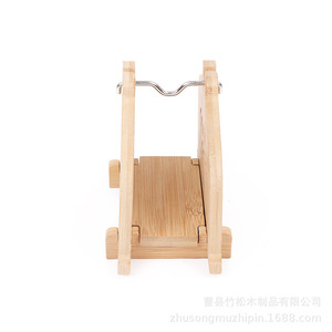 ที่วางยากันยุงไม้ไผ่แบบพกพาสำหรับตั้งแคมป์กลางแจ้งรูปทรงสี่เหลี่ยม - Product Image 5