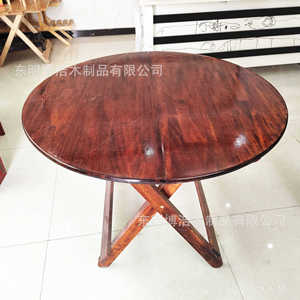Solid Wood <b>Folding</b> <b>Table</b> Pine Outdoor Use Rustic Style Customizable Size Shandong Origin BH 117 - Product Image 4