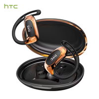 Écouteurs Traducteurs IA HTC NE35, Prise en Charge de 134 Langues, Conception Sans Fil Ouverte, Bluetooth 6.0, Véritables Écouteurs Sans Fil