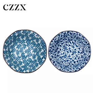 Vajilla creativa de estilo japonés para uso diario, cuenco de arroz para sopa de <span class=keywords><strong>ramen</strong></span> con estampado en Color para ensaladas y natillas para hoteles y fiestas - Product Image 4