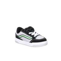 Chaussures décontractées pour enfants, respirantes, en faux daim, noir et gris, fermeture Velcro