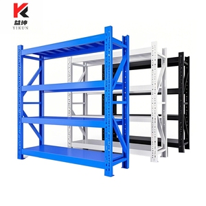 Scaffalature a 3 Ripiani Nere e Unità di Stoccaggio in Metallo con Ruote per Deposito Attrezzi e Arredamento Casa - Product Image 6
