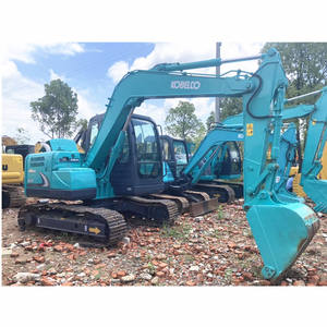 Pelle kobelco occasion sk75 pelleteuse d'occasion sk70 sk75 sk200 sk250d sk260d en stock à vendre - Product Image 4