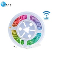 Bande lumineuse à LED RVB intelligente TUYA WIFI App Music Control 5V Electric PC Material Bar Design pour la maison et l'hôtel