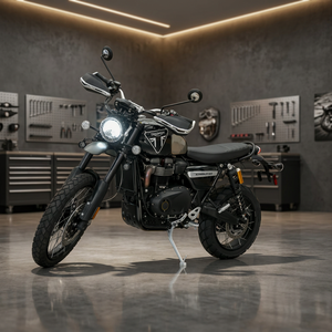 Comme neuf - Prêt à rouler - TRIUMPHHSS SCRAMBLERRRSS 1200 BONDDDSS EDITIONNNSS UK 2021 - 3 milles parcourues - Product Image 3