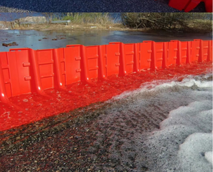 पानी की बाधा बाढ़ नियंत्रण बोर्ड लाल बाढ़ नियंत्रण बोर्ड एल प्रकार के बचाव जल अवरोध अलगाव - Product Image 3