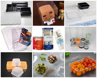 Film plastique PET rigide transparent brillant de qualité alimentaire, résistant à l'humidité, en rouleau, pour l'emballage des aliments et des articles de première nécessité