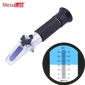 Réfractomètre portable MesuLab pour bière, jus, émulsion, lait <span class=keywords><strong>de</strong></span> soja, AdBlue, urée, miel, alcool, salinité, Brix, ATC - Product Image 4