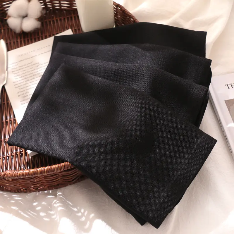 Custom Elegant Pure Color Restaurant Cloth Napkins Table Wholesale Weddings Party Dinners Cotton and Linen