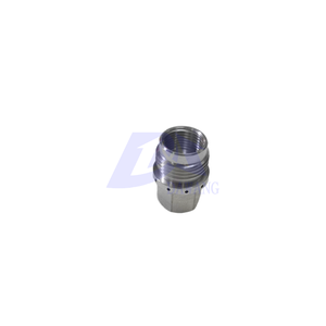 Precision CNC Turned Stainless Steel Hydraulic Fittings Pneumatic Connectors - Product Image 1