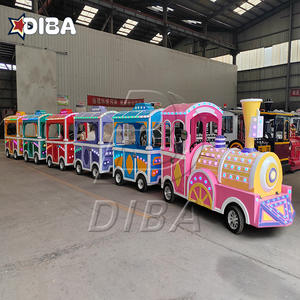 Train touristique électrique sans rail pour enfants et adultes, idéal pour les parcs d'attractions et centres commerciaux - Product Image 6