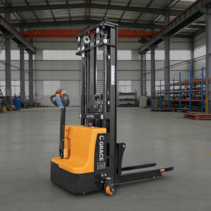 Truk Stacker Listrik 1,5 Ton, Truk Pengangkat, Truk Stacker Elektrik, Truk Pallet Listrik - Product Image 5