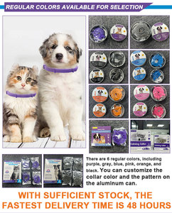 Verstellbare Angstlösende Wasserdichte Langlebige Beruhigende Halsbänder für Katzen und Hunde zur Angstlinderung - Product Image 6