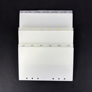 Strumenti a budget minimo per il sistema di buste ricaricabili pagina mensile con divisori di linguette laterali per 6 raccoglitori ad anelli - Product Image 6