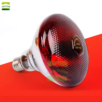 Ampoule chauffante infrarouge LED rouge 150W 250W pour l'élevage de porcs, volailles, poussins et animaux de ferme