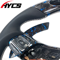 Volant Sportif en Fibre de Carbone à LED, Modèle Personnalisé Haut de Gamme, Compatible Volkswagen Golf 6 Polo GTI GTR Mk6 6R 2008-2013