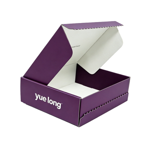 Caja de Regalo Cosmética de Cartón Corrugado Rígido Personalizada, Barnizada, Biodegradable, Empaque de Lujo para Suero para el Cuidado de la Piel - Product Image 1