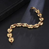 11mm grains de café lien chaîne colliers pour hommes en acier inoxydable corde lien chaîne colliers mode Hip Hop bijoux