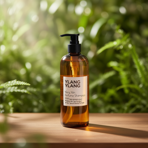 Champú con Perfume de Ylang Ylang 500ml, Producto Premium para el Cuidado del Cabello, Para Todo Tipo de Piel, Fórmula K Beauty - Product Image 3