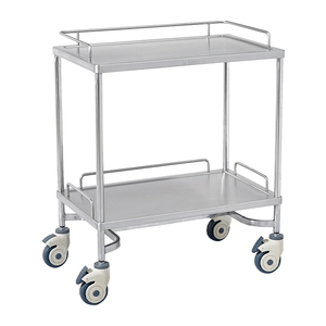HaoHan 2025 nouveau 123 pas cher meilleure vente en acier inoxydable assemblé chariot à médicaments chariot médical à vendre