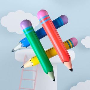 Ballon en PVC gonflable écologique en forme de crayon, grand, souple, pliable, suspendable, portable, personnalisé pour anniversaire et remise de diplôme - Product Image 5