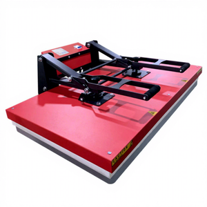 Presse à chaud par sublimation 60x80cm pour T-shirts, presse d'impression manuelle avec tambour à huile de 100cm, 220V - Product Image 2