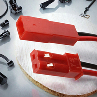Maßgefertigtes JST SYP 2-Pin Verbindungskabel Rot 2P Stecker auf Buchse Kabelbaum für Unterhaltungselektronik Beleuchtungsanschluss