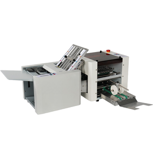 Máquina de plegado de control de pantalla táctil eléctrica automática Uso para papel, Hojas de cobre, invitaciones, boletos, sinopsis de dibujos - Product Image 3
