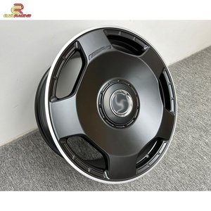 Jantes en aluminium de style B, personnalisées, forgées, noires, pour voitures, 20 pouces, 21 pouces, 22 pouces, 23 pouces, 24 pouces, pour Benz W464 G63 G500 - Product Image 3