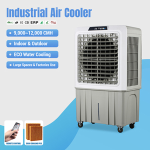 Refroidisseur d'air sur pied, climatiseur désertique, climatisation par eau, refroidisseur d'air évaporatif portable, climatiseur à eau - Product Image 1