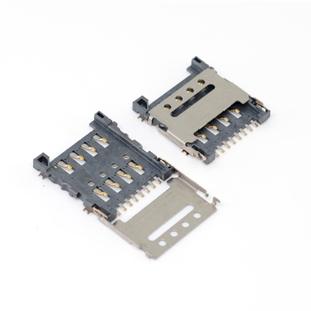Sim Flash Push Card/micro Sd Socket Push Push Type Connector SMD T-flsh Sim Card Socket C720 Na3