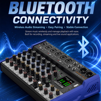 Console de mixage audio numérique professionnelle Digo-16D, 8 canaux, USB filaire, effets DSP, pour scène et studio