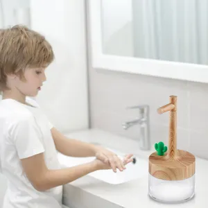Dispenser di sapone schiumogeno automatico per bambini Touchless bagno impermeabile a parete