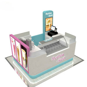 Tùy chỉnh thiết kế sáng tạo chất lượng cao kiosk cho hiển thị thực phẩm véc ni xử lý bề mặt Mall đứng - Product Image 2