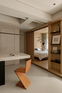 شقة صغيرة 3D التصميم الداخلي على الطراز الجنوبي الشرقي الآسيوي خدمة كاملة وتصور لغرفة المعيشة والحمام وغرفة النوم - Product Image 4