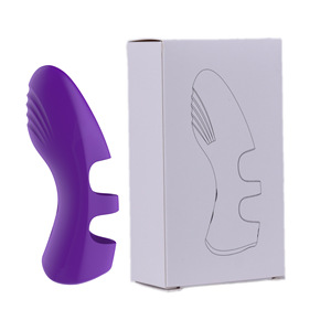 SY GM-415 Couple's Finger Sleeve <b>Vibrator</b> with G-Spot Clitoral Stimulation Silicone Adult Sex Toy Made in Guangdong - Product Image 6