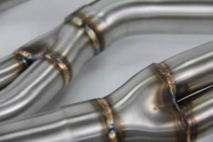 Colectores de escape de acero inoxidable <span class=keywords><strong>201</strong></span> MATCHWAY con acabado pulido, 100% soldados con TIG para <span class=keywords><strong>BMW</strong></span> E38 740/E39 540/03 <span class=keywords><strong>M5</strong></span>/Z8 - Product Image 5