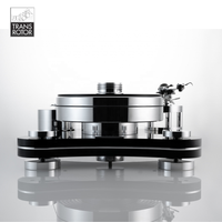 Tourne-disque JR Transrotor ZET3 avec garantie de 2 ans, réponse en fréquence 20Hz-20kHz, fonction silencieuse pour la lecture de vinyle, musique Hi-Fi