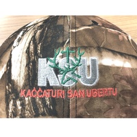 Berretto da pesca con logo ricamato,