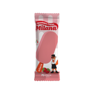Barre de crème glacée à la fraise 70g, saveur fraîche, gelato au lait, fabriqué au Vietnam, prêt à l'emploi, approvisionnement OEM - Product Image 1