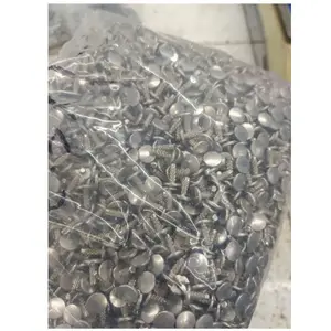 Prezzo di fabbricazione in acciaio inossidabile dadi rivettati testa piatta dado rivetto solido