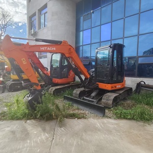 Mini-excavatrice hydraulique Hitachi ZX50U à prix abordable, qualité supérieure, excavatrice à queue courte pour chantier de construction étroit - Product Image 2