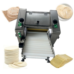 Machine de fabrication de roti personnalisée Machine de fabrication de peau Lumpia entièrement automatique et facile à utiliser Machine à peau de boulette préférée <span class=keywords><strong>du</strong></span> chef - Product Image 3