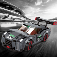 Wange 2874 Superauto Deportivo, Bloques de Construcción Creativos MOC, Modelo de Ladrillos, Juego de Bloques de Construcción Educativos para Niños, Coche de Juguete de Plástico