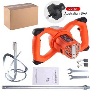 Mezcladora de Cemento Manual Ajustable de 2100W y 6 Velocidades, <span class=keywords><strong>Taladro</strong></span> Eléctrico <span class=keywords><strong>para</strong></span> Mezclar <span class=keywords><strong>Mortero</strong></span> - Product Image 5
