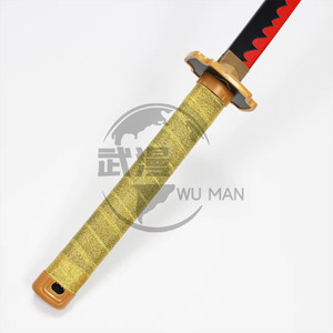 Épée Nichirin de <span class=keywords><strong>Yoriichi</strong></span> Tsugikuni, <span class=keywords><strong>Katana</strong></span> sans lame pour le jeu de rôle, unisexe, à partir de 5 ans - Product Image 4