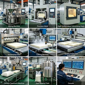 Rouleau d'éponge en silicone perforé, certifié ISO9001 et RoHS, résistant aux hautes températures, pour <span class=keywords><strong>repassage</strong></span> et isolation thermique - Product Image 5