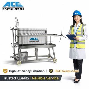 Stainless Steel Plate and <b>Frame</b> Filter for Wine Syrup Beer Filter Press Filter Press Machine - Product Image 5