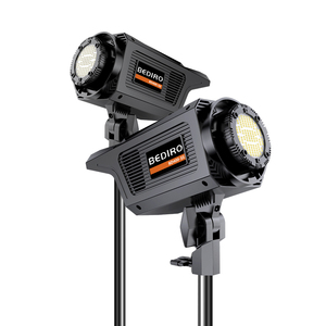 Projecteur vidéo continu haute luminosité 100W pour diffusion en direct en intérieur, lumière d'appoint LED de studio à monture Bowens pour vidéo en direct - Product Image 2